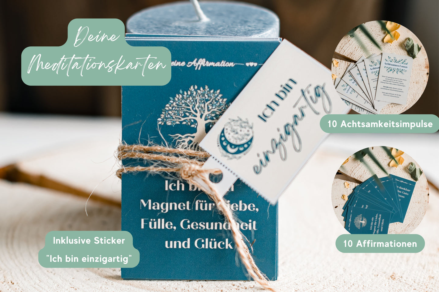 'Mindful Awakening' Box - Meditationsset perfekt für Anfänger
