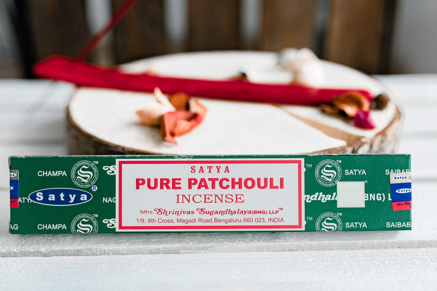 Räucherstäbchen “Pure Patchouli” (Satya)