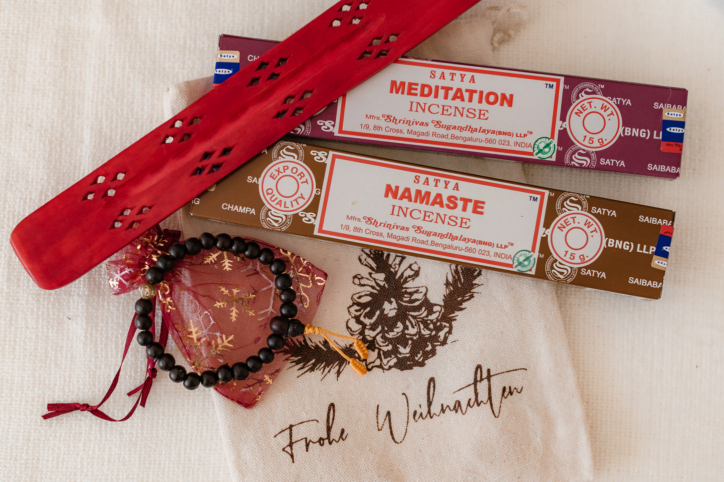 Mini-Version 'Mindful Awakening' Box inkl. Mala-Armband - Das sinnvolle & spirituelle Geschenk für dich & deine Liebsten