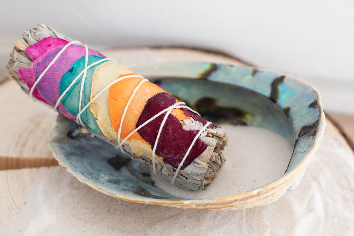 Zauberhafte Regenbogen Abalone Muschel - Der Hingucker zum Räuchern