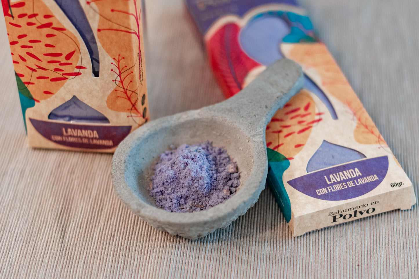 Premium Räucherpulver “Gelassenheit” - Räucherwerk mit Lavendel Duft